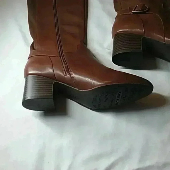 anne klein leather boots - Picture 8 of 9
